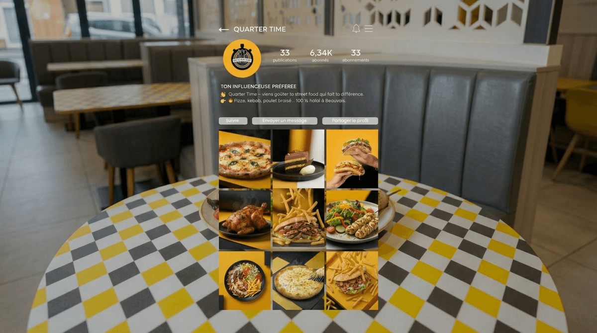 Feed Instagram Quarter Time