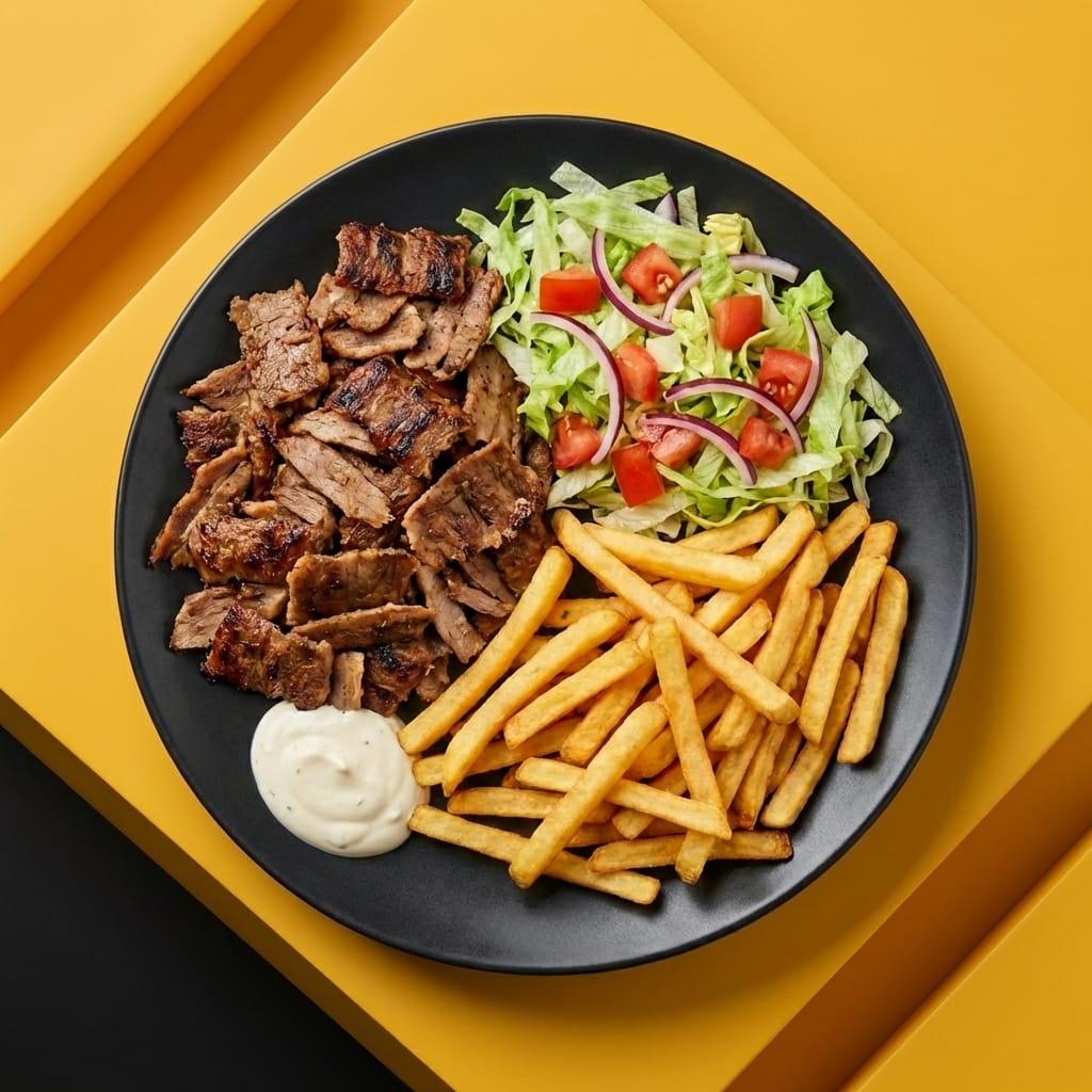 Assiette Viande Kebab